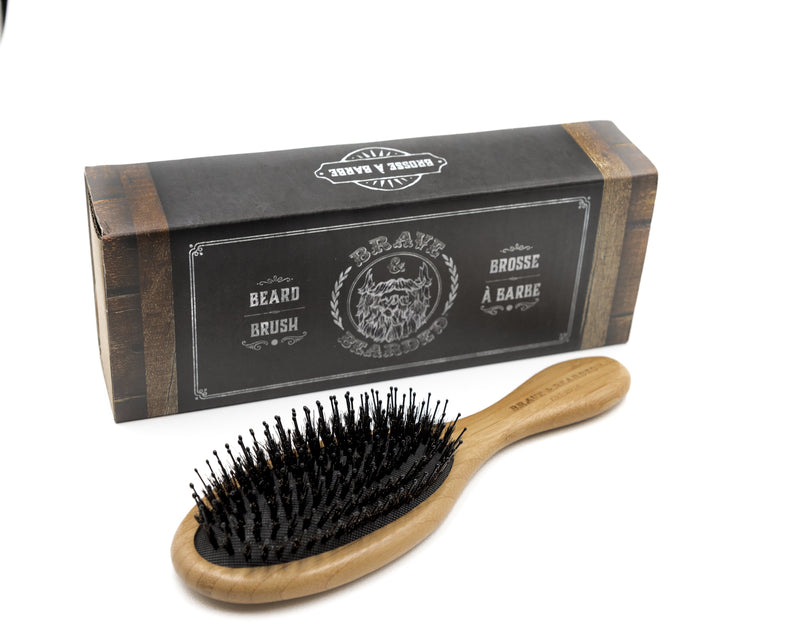 beard brush, big beard brush, bristle comb brush, wetbrush, long hair brush, bravenbearded brush