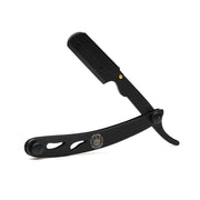 Disposable Blade Straight Razor (Clasp) in Black