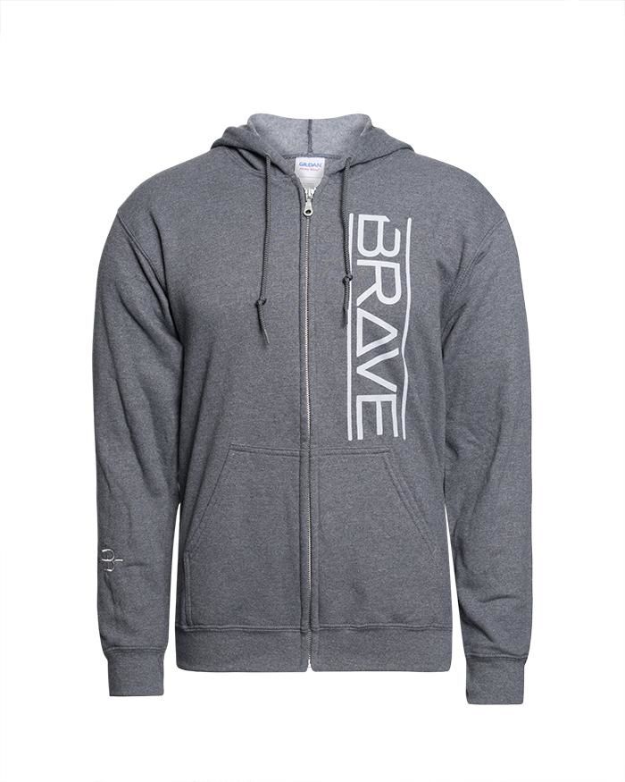 Bravenbearded hoodie, zip hoodie, cotton hoodie, Brave products